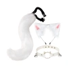 Bộ cổ & đuôi lông thú cosplay – Băng đô tai mèo mềm mại, áo cáo mờ, vòng eo điều chỉnh, thiết kế chống trượt – Giá ưu đãi 224.738đ 10