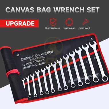 Bộ cờ Lê 8-24 YEII 14 chi tiết chuẩn US, khóa vòng miệng - Giá chỉ 50.000 VND