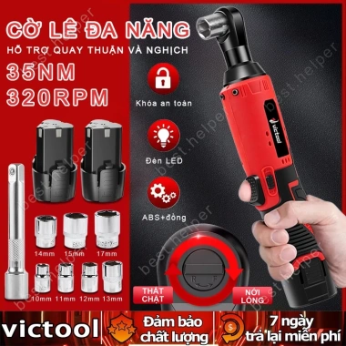 Bộ cờ lê đa năng máy siết bu lông siêu cứng chống rỉ mở bulong vít ống nước - sửa nhà, bảo hành 1 năm, chỉ 659.000đ