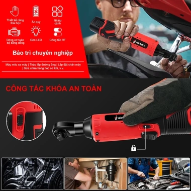 Bộ cờ lê đa năng máy siết bu lông siêu cứng chống rỉ mở bulong vít ống nước - sửa nhà, bảo hành 1 năm, chỉ 659.000đ 3