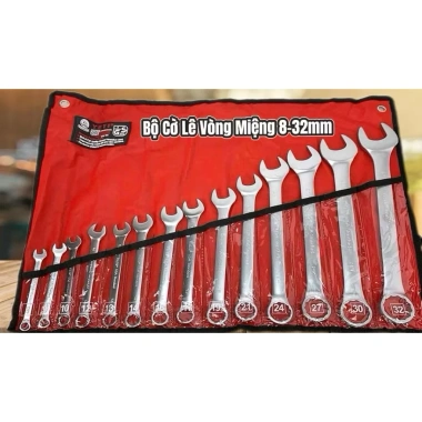 Bộ cờ lê vòng miệng YETI 8-32mm 14 chiếc - Độ bền cao, Giá chỉ 379.000 VND 2