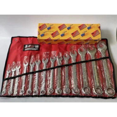 Bộ cờ lê vòng miệng YETI 8-32mm 14 chiếc - Độ bền cao, Giá chỉ 379.000 VND 5