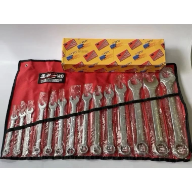 Bộ cờ lê vòng miệng YETI 8-32mm 14 chiếc - Độ bền cao, Giá chỉ 379.000 VND 7