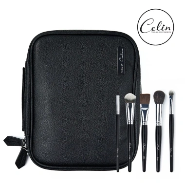 Bộ cọ trang điểm Celin 30 cây lông thú kèm bao da, ưu đãi 990.000₫, tặng quà