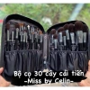 Bộ cọ trang điểm Celin 30 cây lông thú kèm bao da, ưu đãi 990.000₫, tặng quà 10
