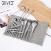 Bộ cọ trang điểm GUVIET 14 cây màu xám bạc kèm bao da, giá ưu đãi 334.410₫ 8