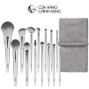 Bộ cọ trang điểm GUVIET 14 cây màu xám bạc kèm bao da, giá ưu đãi 334.410₫ 9