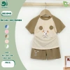 Bộ Cổ Tròn Cộc Tay 8-13kg cho Bé Trai/Gái Dokma Giá ưu đãi 129k 2