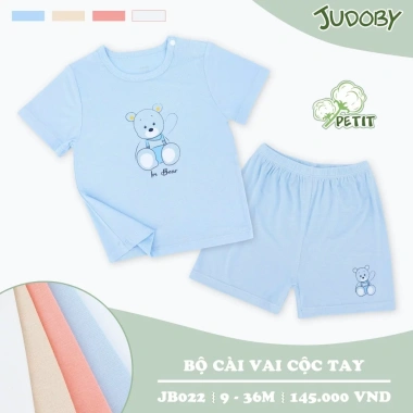 Bộ Cổ Tròn Cộc Tay 8-13kg cho Bé Trai/Gái Dokma Giá ưu đãi 129k 4 Bộ Cổ Tròn Cộc Tay 8-13kg cho Bé Trai/Gái Dokma Giá ưu đãi 129k 4
