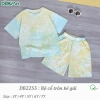 Bộ Cổ Tròn Cộc Tay Bé Gái Dokma 13-25kg 3-7 tuổi - Giá giảm 165k 7