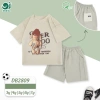 Bộ Cổ Tròn Cộc Tay Dokma DB2.809/DB2.830 cho bé 3-7 tuổi 13-25kg Giá ưu đãi 239k 10