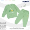 Bộ Cổ Tròn Dài Tay Bo Ống Dáng Thể Thao Dokma DB1.581 cho Bé 11-21kg - 189k 2
