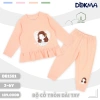 Bộ Cổ Tròn Dài Tay Bo Ống Dáng Thể Thao Dokma DB1.581 cho Bé 11-21kg - 189k 4