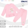 Bộ Cổ Tròn Dài Tay Bo Ống Dáng Thể Thao Dokma DB1.581 cho Bé 11-21kg - 189k 5