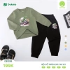 Bộ cổ tròn dài tay cotton bé trai 11-21kg Dokma DB1.413 DB2.426 DB2.428 giảm giá 199k