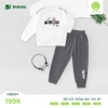 Bộ cổ tròn dài tay cotton bé trai 11-21kg Dokma DB1.413 DB2.426 DB2.428 giảm giá 199k 2