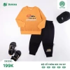 Bộ cổ tròn dài tay cotton bé trai 11-21kg Dokma DB1.413 DB2.426 DB2.428 giảm giá 199k 3