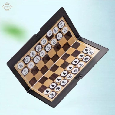 Bộ cờ vua Mini từ tính gập lại - Trò chơi du lịch, thích hợp cho gia đình