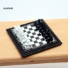 Bộ cờ vua mini từ tính hợp kim 32 miếng, cổ điển tỷ lệ 1/12, gọn nhẹ du lịch 2