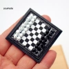 Bộ cờ vua mini từ tính hợp kim 32 miếng, cổ điển tỷ lệ 1/12, gọn nhẹ du lịch 6