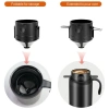 Bộ cốc 2 lớp + phin pha cà phê 2in1 cắm trại - Tặng thìa khuấy - 350.000đ 2