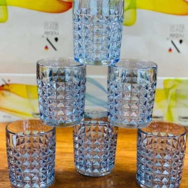 Bộ Cốc 6 Ly Thủy Tinh Sang Trọng, Ly Thủy Tinh Uống Nước - Giá ưu đãi 245.000₫