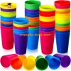 Bộ cốc bát nhựa 6 màu cho bé - rèn vận động tinh, phân biệt màu, chỉ 7.000₫ 8