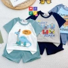 Bộ Cộc Bé Trai Cotton Cao Cấp In Cartoon Kute 3 Màu - Giá Ưu Đãi 84k 6