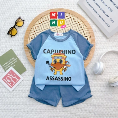 Bộ Cộc Bé Trai Cotton Cao Cấp In Cartoon Kute 3 Màu - Giá Ưu Đãi 84k