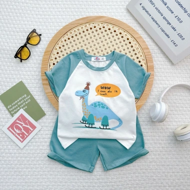 Bộ Cộc Bé Trai Cotton Cao Cấp In Cartoon Kute 3 Màu - Giá Ưu Đãi 84k