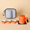 Bộ Cốc Chén Pha Trà Sứ - Túi Du Lịch Chống Va Đập, Tiện Lợi, Giá 229k 3
