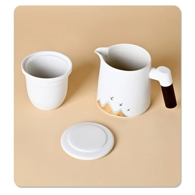 Bộ Cốc Chén Pha Trà Sứ - Túi Du Lịch Chống Va Đập, Tiện Lợi, Giá 229k 9
