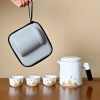 Bộ Cốc Chén Pha Trà Sứ - Túi Du Lịch Chống Va Đập, Tiện Lợi, Giá 229k 10