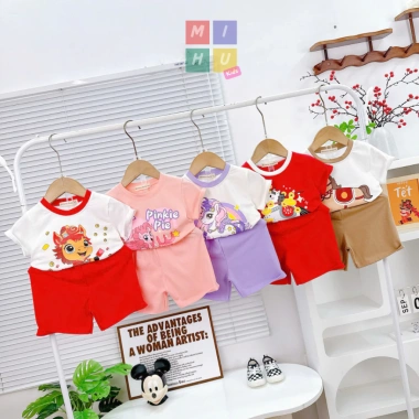 Bộ Cộc Cotton Cao Cấp cho Bé Trai và Bé Gái - Thoáng mát, bền 5 tháng, giá chỉ 86.800 VND 4