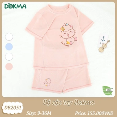 Bộ Cộc Dokma Cổ Tròn Đáng Yêu 8-13kg 6-36 Tháng, mẫu DB1.603-DB2.902 - Giá 139.000đ 6 Bộ Cộc Dokma Cổ Tròn Đáng Yêu 8-13kg 6-36 Tháng, mẫu DB1.603-DB2.902 - Giá 139.000đ 6