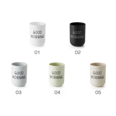 Bộ cốc giặt du lịch Bắc Âu cặp đôi - Nhựa phòng tắm, kèm giá đỡ & bàn chải, giảm 22% 2