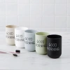 Bộ cốc giặt du lịch Bắc Âu cặp đôi - Nhựa phòng tắm, kèm giá đỡ & bàn chải, giảm 22% 4
