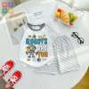 Bộ Cộc Hoạ Tiết Sọc In Hình Dễ Thương Cho Bé – Cotton Cao Cấp, Giá 84.000₫ 6