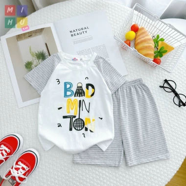 Bộ Cộc Hoạ Tiết Sọc In Hình Dễ Thương Cho Bé – Cotton Cao Cấp, Giá 84.000₫ 8 Bộ Cộc Hoạ Tiết Sọc In Hình Dễ Thương Cho Bé – Cotton Cao Cấp, Giá 84.000₫ 8