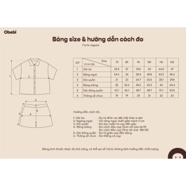 Bộ Cộc Polo Dry Nhanh Thêu Thỏ Obebi - Thời Trang Hè cho Bé Trai & Bé Gái 8-22kg 9