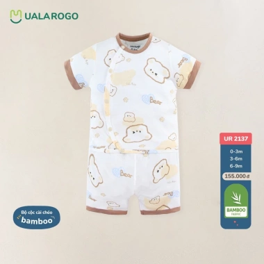 Bộ Cộc Tay Bamboo 3-10kg 0-12M Thoáng Mát, An Toàn, Giá 140.000 - UR2.137 UR2.166 UR2.167 UR2.188 UR2.220 UR3.845 UR2.384