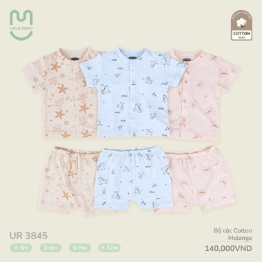 Bộ Cộc Tay Bamboo 3-10kg 0-12M Thoáng Mát, An Toàn, Giá 140.000 - UR2.137 UR2.166 UR2.167 UR2.188 UR2.220 UR3.845 UR2.384