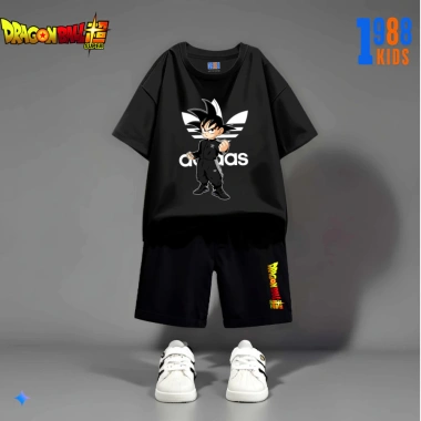 Bộ cộc tay bé trai Songoku 7 Viên Ngọc Rồng cotton size 15-40kg giảm còn 169k