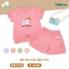 Bộ Cộc Tay Cài Vai 8-13kg 6-36M Đáng Yêu Cho Bé Trai Gái - Dokma DB1.488 6