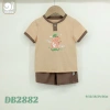 Bộ Cộc Tay Cài Vai 8-13kg 6-36M Đáng Yêu Cho Bé Trai Gái - Dokma DB1.488 9