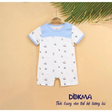 Bộ Cộc Tay Cổ Tròn DOKMA DB777 (3‑2‑14kg) - Hoạ Tiết Ngộ Ngủ, Thoải Mái 4