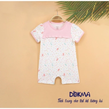 Bộ Cộc Tay Cổ Tròn DOKMA DB777 (3‑2‑14kg) - Hoạ Tiết Ngộ Ngủ, Thoải Mái 6