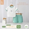 Bộ Cộc Tay Cổ Tròn Moon 6,5-16kg - Cài Vai Mềm Mại, Giá chỉ 160.000₫ 9
