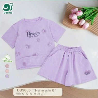 Bộ Cộc Tay Cotton Cổ Tròn Bé Trai & Bé Gái 13-25kg 3-7 tuổi Giá ưu đãi 219.000 2
