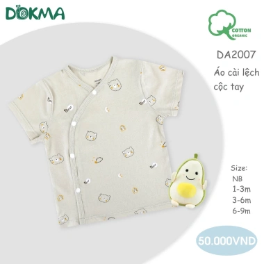 Bộ Cộc Tay Dokma Sơ Sinh 4-9kg Đa Mẫu DB2.887, DB1.521, DB2.005, Giảm Giá 85k